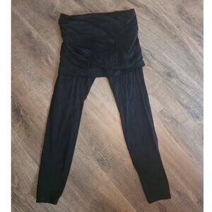 CAbi Black Skirted Pull on Performance Leggings S - Style# 5080 - Athleisure